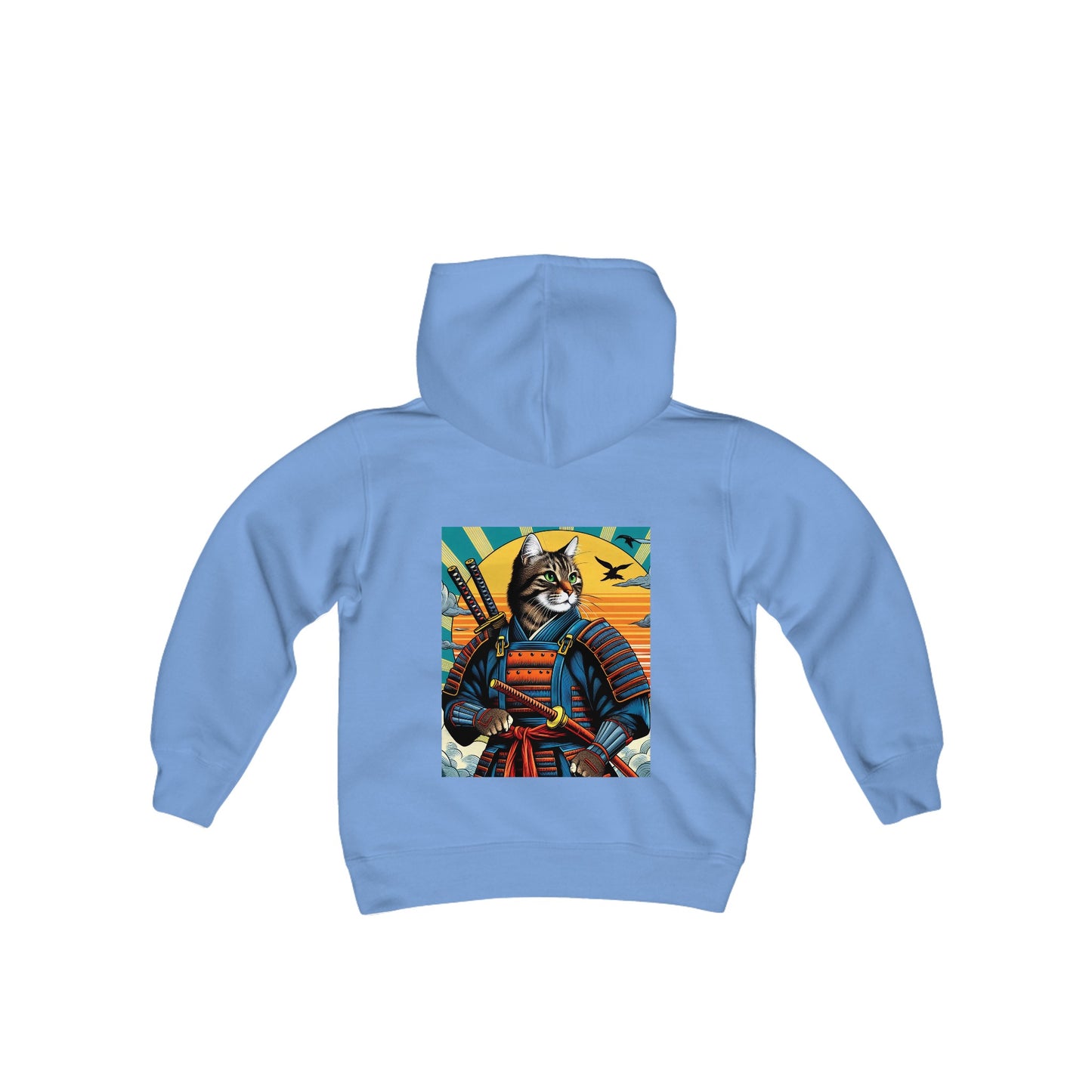 Samurai Cat - Samurai, Cat, Travel, Trip, Tour, Japan Hooded Sweatshirt