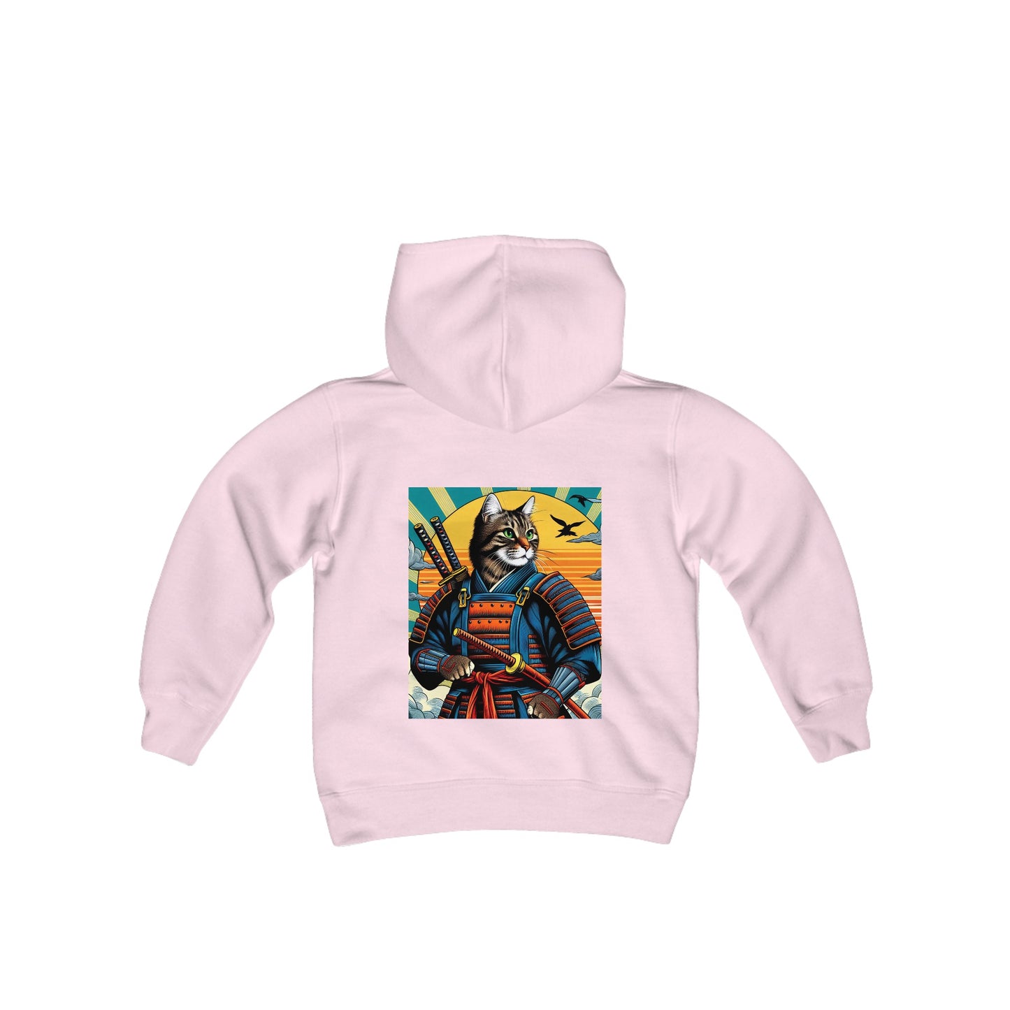 Samurai Cat - Samurai, Cat, Travel, Trip, Tour, Japan Hooded Sweatshirt