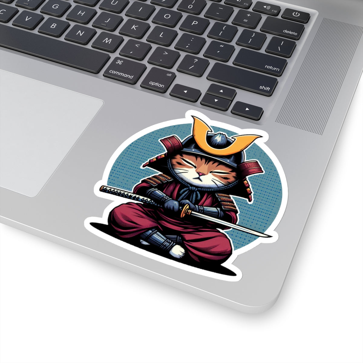 Samurai Cat Stickers So Cool