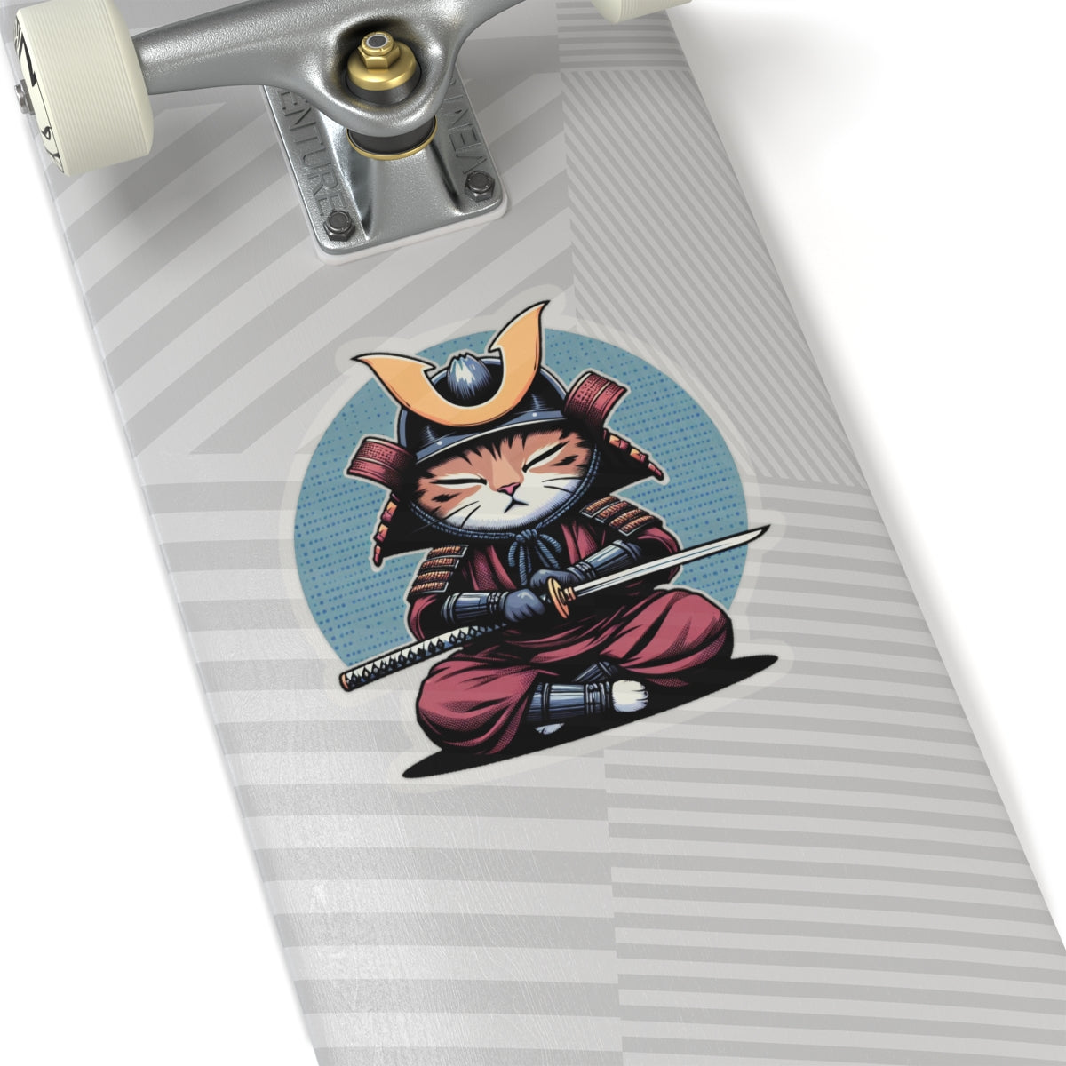 Samurai Cat Stickers So Cool