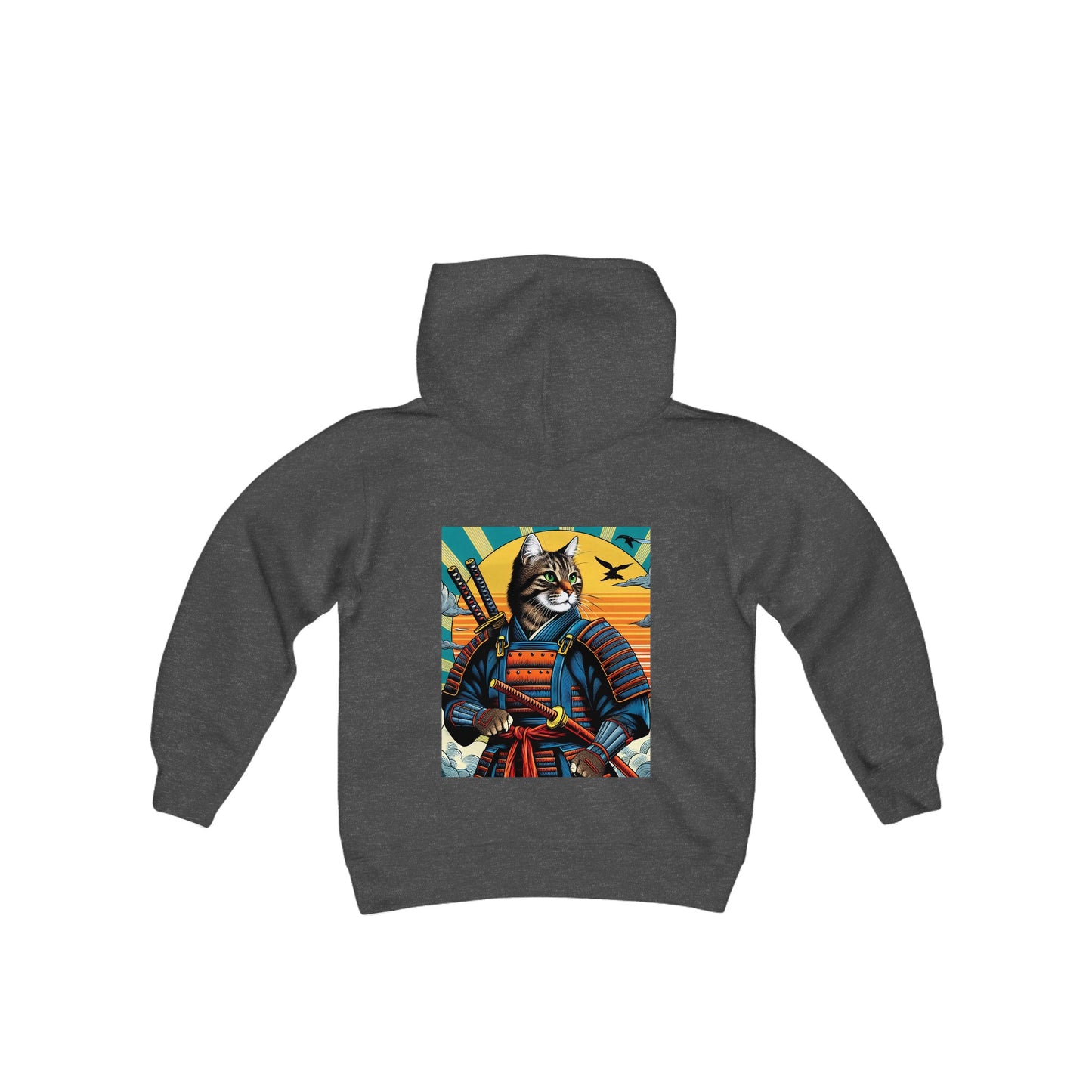 Samurai Cat - Samurai, Cat, Travel, Trip, Tour, Japan Hooded Sweatshirt